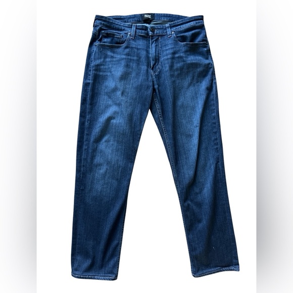 Men’s Paige Normande Straight Leg Jean Medium Wash Size 32 x 29 - Picture 1 of 6